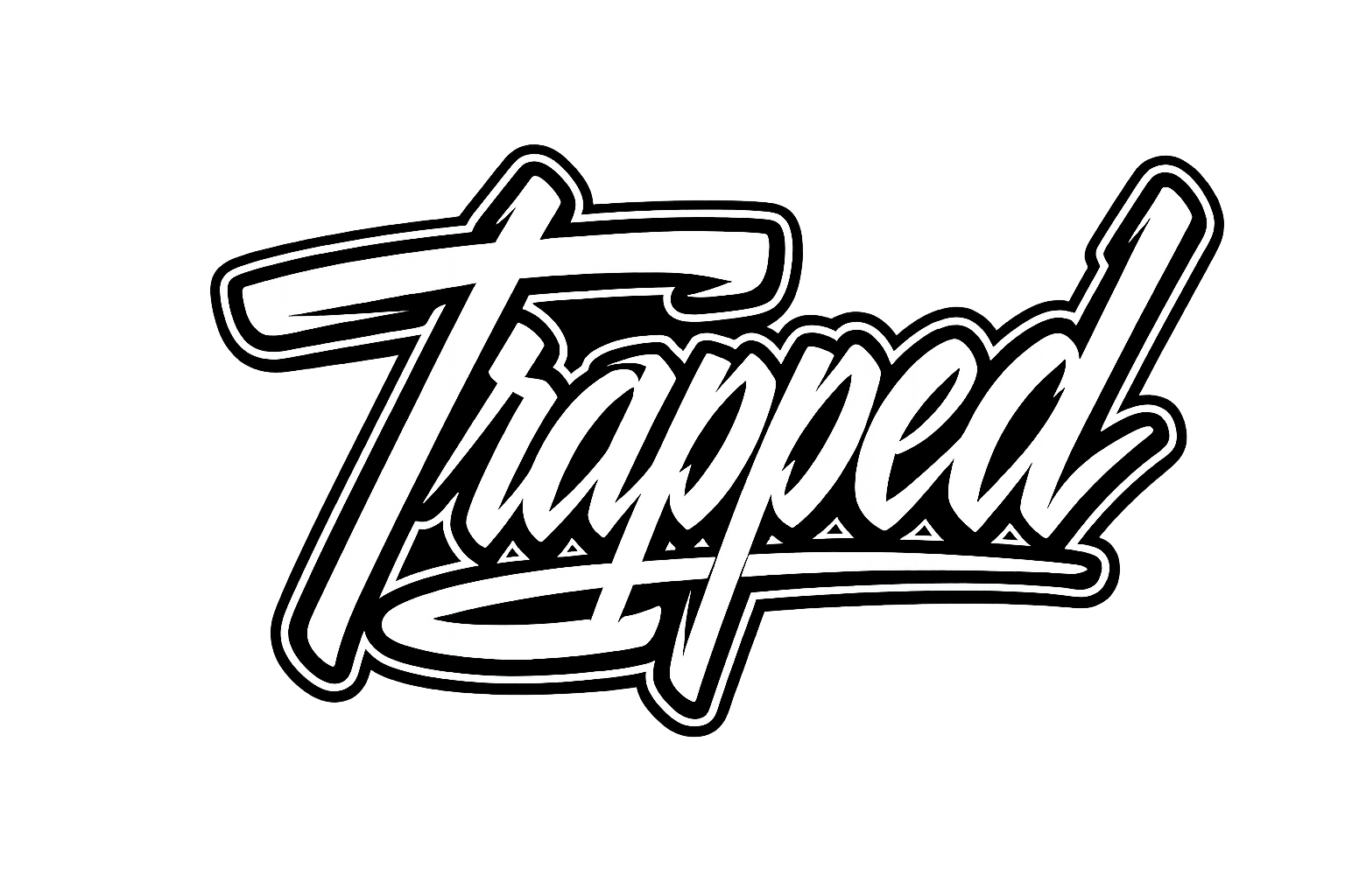 Trapped Logo